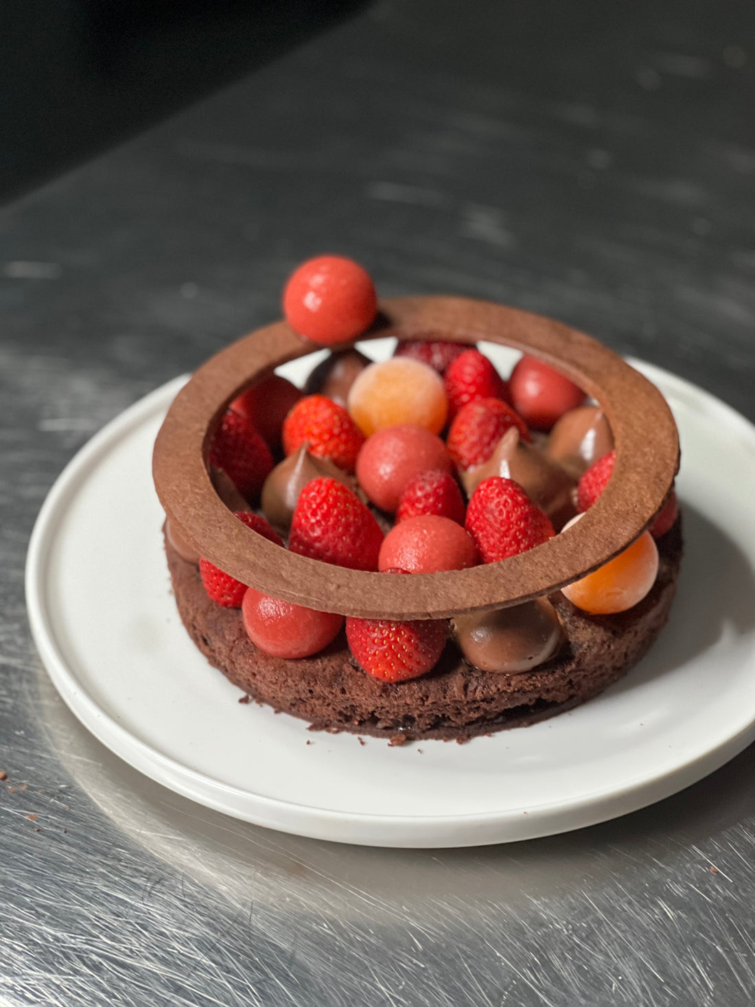 Chocolate Strawberry Cake